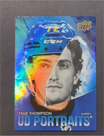 2025-26 Upper Deck #P-6 Tage Thompson UD Portraits — front