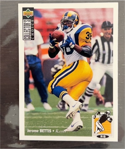 1994 Collector's Choice #116 Jerome Bettis — front