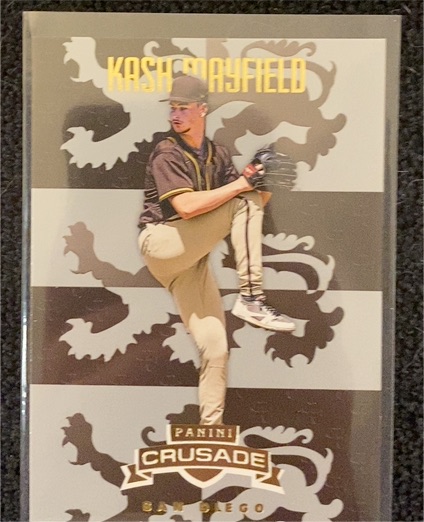 2025 Panini Crusade #92 Kash Mayfield — front