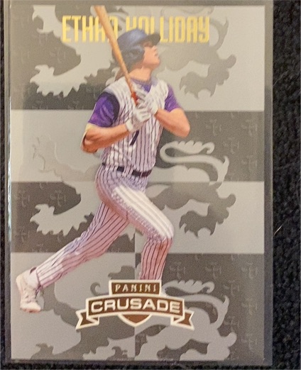 2025 Panini Crusade #13 Ethan Holliday — front