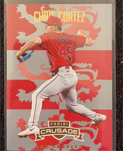 2025 Panini Crusade #28 Chris Cortez — front