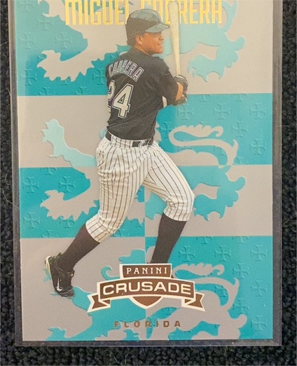 2025 Panini Crusade #147 Miguel Cabrera — front