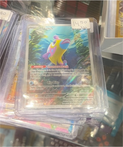 2024 Pokémon SV08: Surging Sparks #200 Bruxish — front