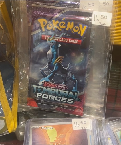 2024 Pokémon Scarlet & Violet Temporal Forces Booster Pack — front
