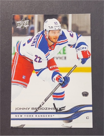 2025-26 Upper Deck #114 Jonny Brodzinski — front