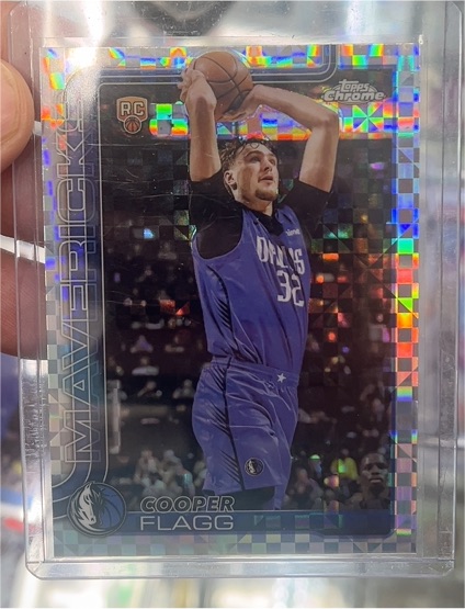 2025-26 Topps Chrome #251 Cooper Flagg — front