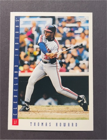 1993 Score #426 Thomas Howard — front
