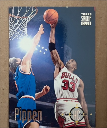 1993-94 Topps Stadium Club High Court #61 Scottie Pippen — front