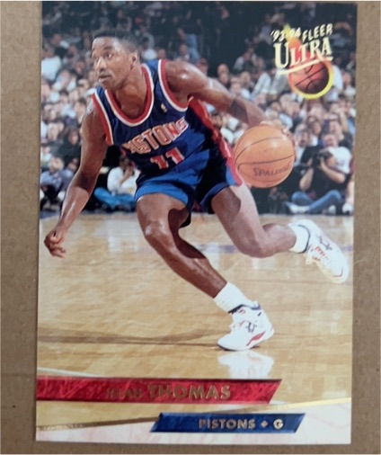 1993-94 Fleer Ultra #62 Isiah Thomas — front