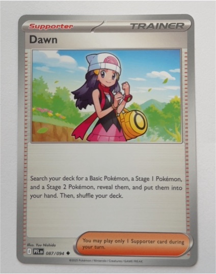 2025 Pokémon Phantasmal Flames #087 Dawn — front