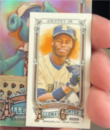 2025 Topps Allen & Ginter #9 Ken Griffey Jr — front