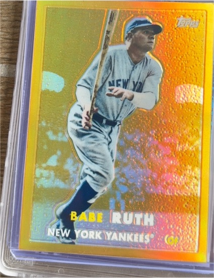 2010 Topps Target Factory Chrome #3 Babe Ruth — front