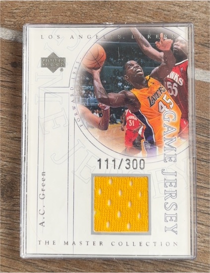 2000 Upper Deck The Master Collection #ACG A.C. Green — front
