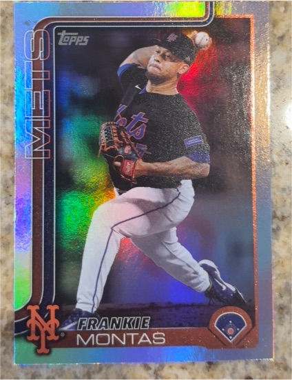 2025 Topps #644 Frankie Montas — front