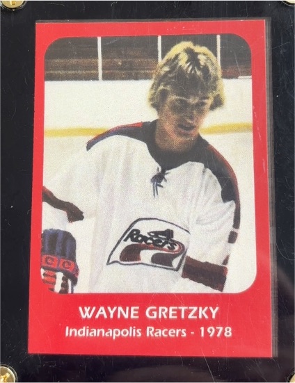 1978 National Sports Cards #1 Wayne Gretzky Indianapolis Racers — front