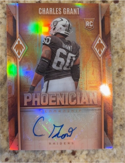 2025 Panini Phoenix - Phoenician Penmanship #PHP-30 Charles Grant — front