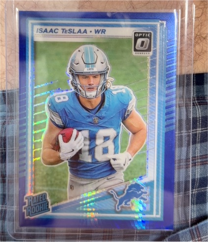 2025 Panini Donruss Optic #219 Isaac Teslaa — front