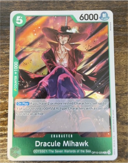 2025 Royal Blood OP10-029 Dracule Mihawk — front