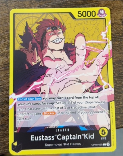 2025 Royal Blood #OP10-099 Eustass "Captain" Kid — front