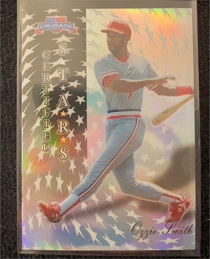 2025 Panini Crusade #23 Ozzie Smith Certified Stars — front