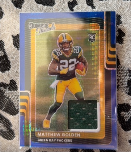2025 Donruss Optic Donruss Threads #DTBH-MGN Matthew Golden — front