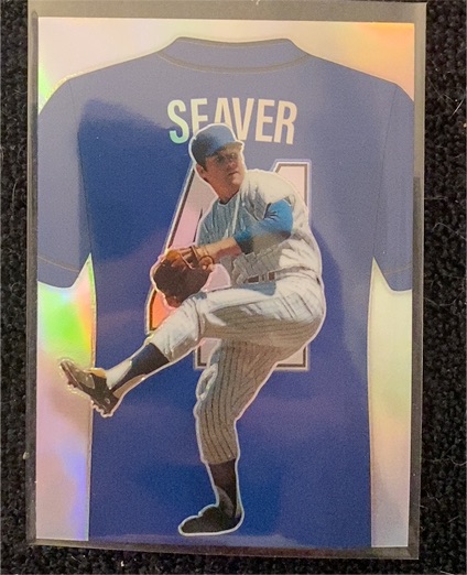 2025 Panini Crusade Numbers Prizm #5 Tom Seaver — front