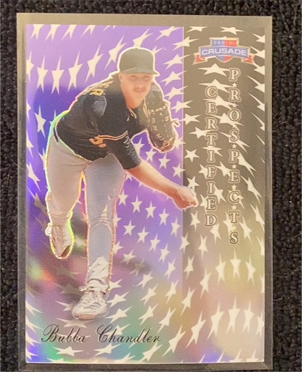 2025 Panini Crusade #17 Bubba Chandler Certified Prospects — front