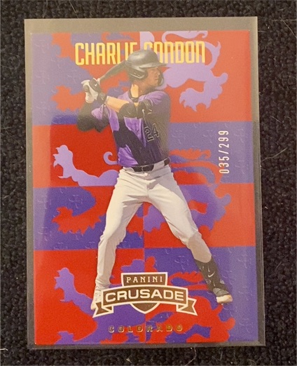 2025 Panini Crusade #035 Charlie Condon — front