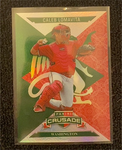 2025 Panini Crusade #43 Caleb Lomavita — front