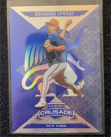2025 Panini Crusade #73 Brandon Sproat — front