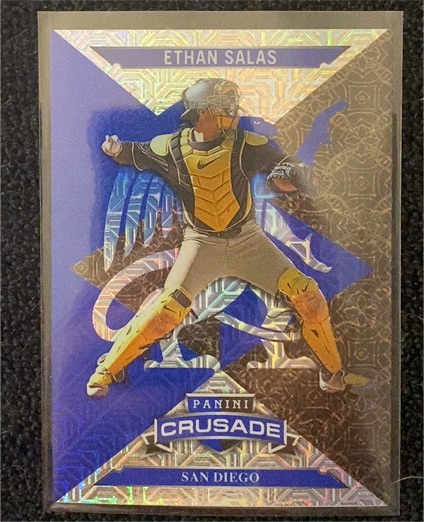 2025 Panini Crusade #50 Ethan Salas — front