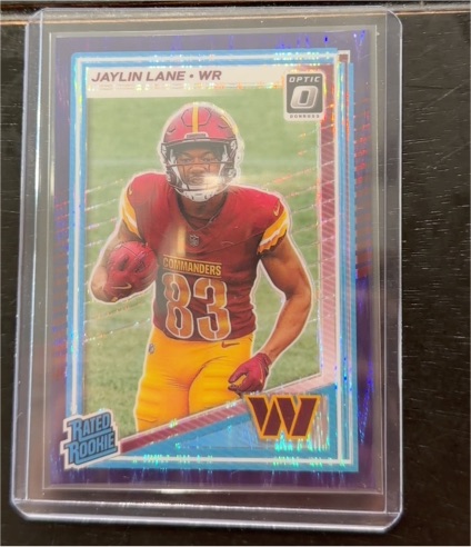 2025 Donruss Optic #249 Jaylin Lane — front