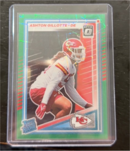 2025 Panini Donruss Optic #353 Ashton Gillotte — front