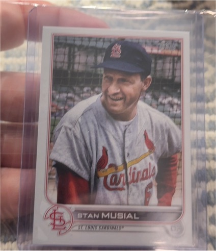 2022 Topps Series 1 Greats Variation #225 Stan Musial — front