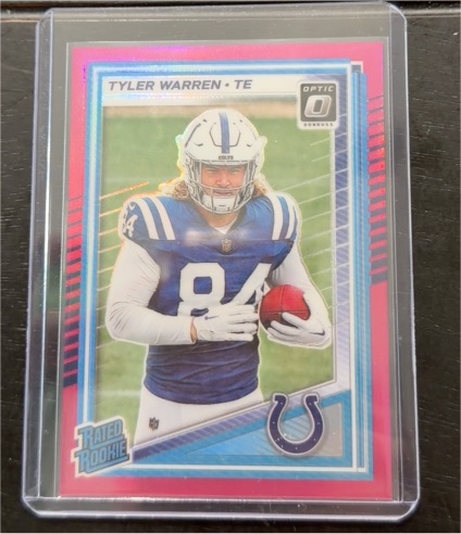 2025 Panini Donruss Optic #234 Tyler Warren — front