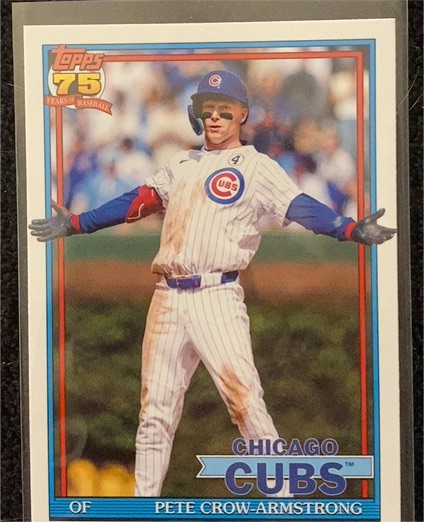 2026 Topps #T91-64 Pete Crow-Armstrong Chicago Cubs — front