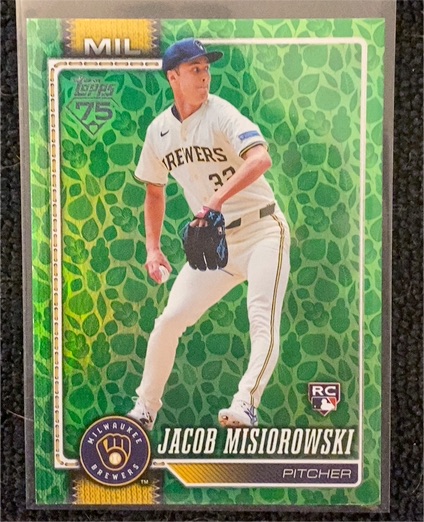 2026 Topps Series 1 #10 Jacob Misiorowski — front