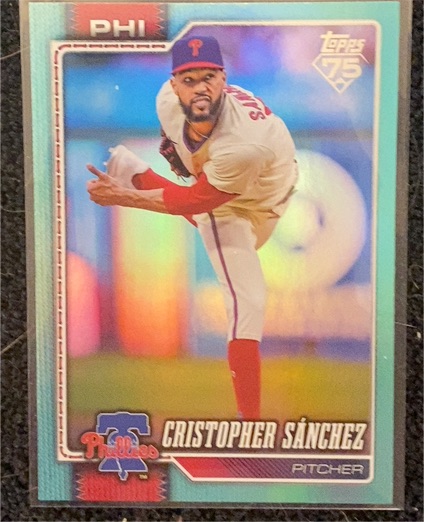 2026 Topps Series 1 #325 Cristopher Sánchez — front