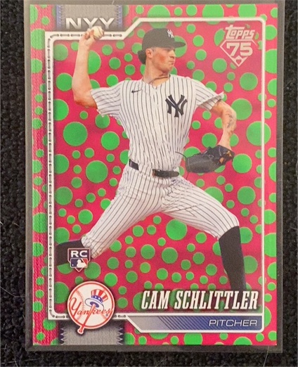 2026 Topps Series 1 #111 Cam Schlittler — front