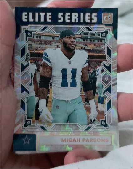 2025 Panini Donruss Football #TES-MPA Micah Parsons Elite Series — front
