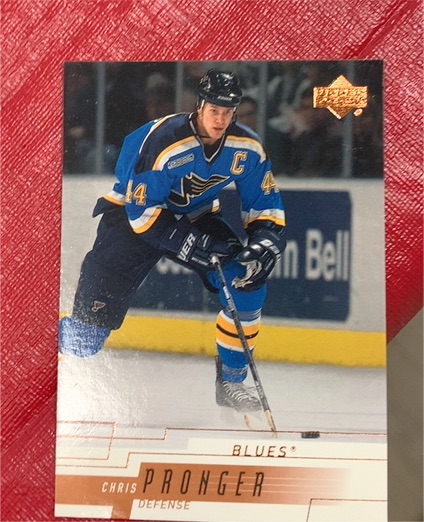 1999-00 Upper Deck #144 Chris Pronger — front