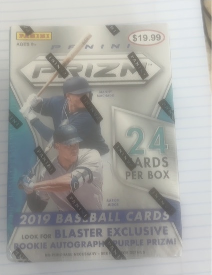 2019 Panini Prizm Baseball Blaster Box — front