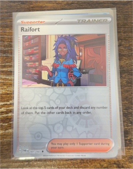 2024 Pokémon SV06: Twilight Masquerade #161 Raifort — front