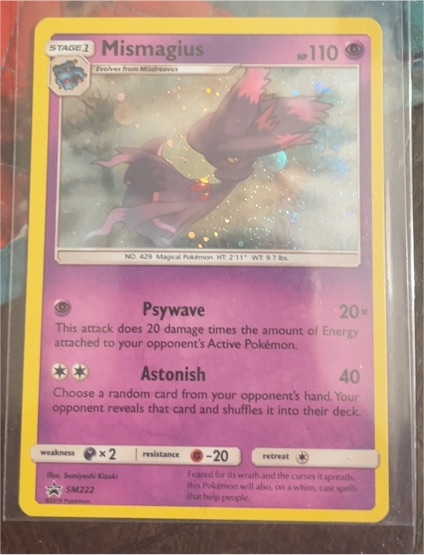 Pokémon SM Promos #SM222 Mismagius — front