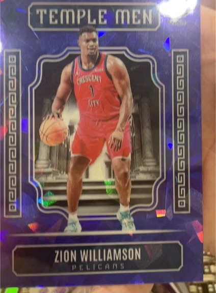 2023-24 Panini Phoenix #6 Zion Williamson Temple Men — front