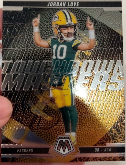 2025 Panini Mosaic Touchdown Masters #15 Jordan Love — front