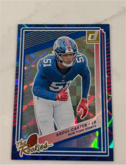 2025 Panini Donruss #4 Abdul Carter — front