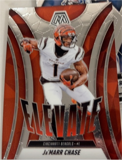 2025 Panini Mosaic #14 Ja'Marr Chase Elevate — front