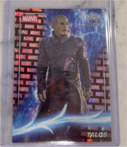 2025 Topps Chrome Marvel Studios #98 Talos — front