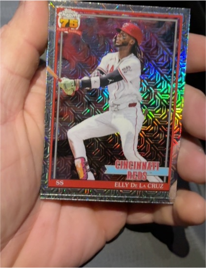 2026 Topps Series 1 Silver Pack Mojo #91C-89 Elly De La Cruz — front